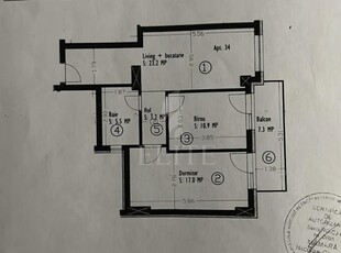 Apartament 3 camere in zona FABRICII