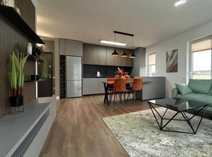 Apartament cu 2 camere, finisaje de lux, terasa 26 mp in Floresti, zona Eroilor