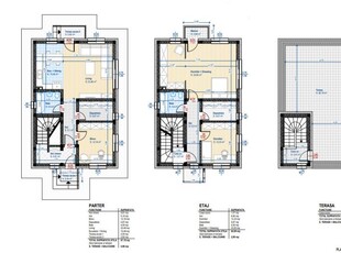 Casa individuala semifinisata 132mp utili plus 60 terasa si 300 mp teren