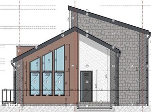 Casa moderna, 5 camere 155 mp/utili, teren 516 mp, Bod/Brasov