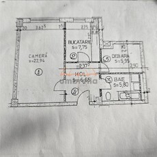 Investitie+Exclusivitate apartament 1 cam, 50 mp, 99.500 euro