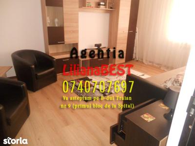 Apartament spatios -vederea in doua parti