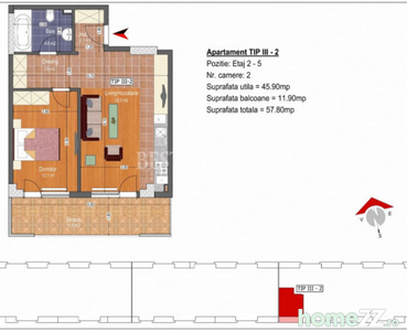 Theodor Pallady Apartament 2 camere Ideal Investitie Metrou