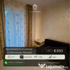 Apartament cu o cameră în Păcurari – Confort și funcț