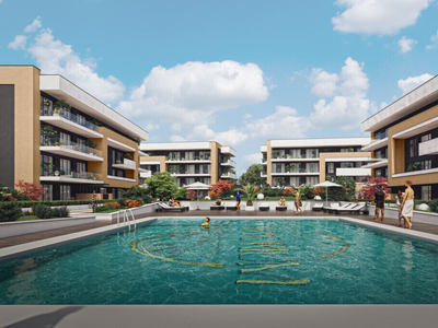 Apartament 2 camere Lux complex cu piscina pista alergare