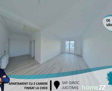 Apartament cu 2 camere finisat la cheie în Giroc(ID28083)