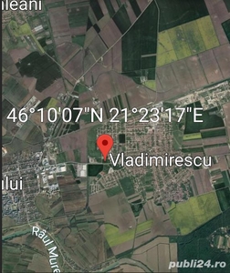 vand teren S=2,1 ha Vladimirescu,