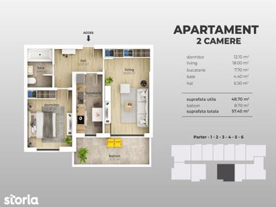 PROMOTIE! Apartament 2 camere decomandat , Metrou Aparatorii Patriei