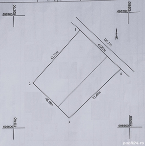 Teren 2954 m2 Rosiori intravilan