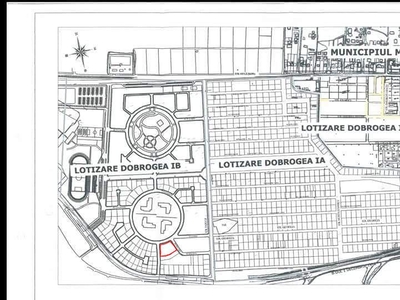 Vand teren intravilan in Dobrogea 1, strada Horia Vintila, nr. 37