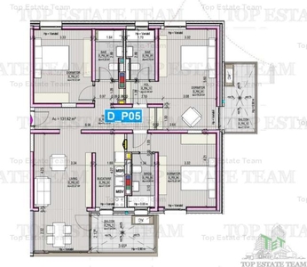 Apartament de 4 camere de vanzare in zona Tei