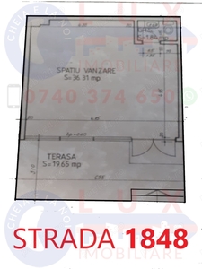 ID 8213 Spatiu DE INCHIRIAT - Strada 1848