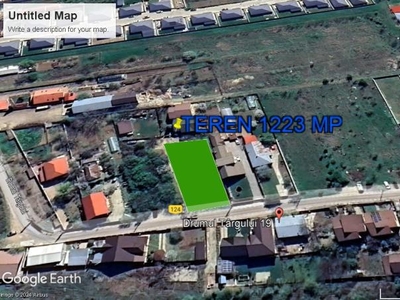 Teren intravilan 1223mp | Toate utilitatile | Zona Domnesti