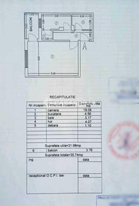 Apartament 1 camera Nicolina-Prima Statie, etaj 4/4 !