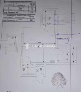 Apartament 1 camera ULTRA CENTRAL- Fundatie, Etaj 1!!