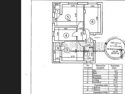 Popesti Leordeni-3 camere plus parcare