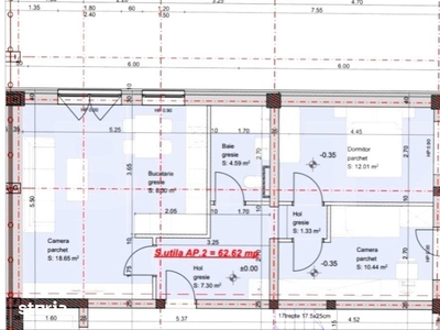 Apartament 3 camere de inchiriat in zona Soarelui cu centrala proprie