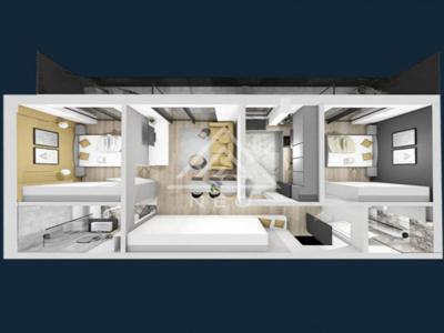 Apartamnet finisat cu 3 camere de vanzare | bloc nou | Semicentral | Platinia