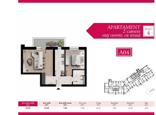 Apartament 2 camere