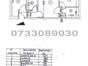 Apartament 3 camere Drumul Taberei