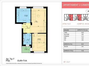 Nou 2 Camere - Popesti Leordeni