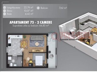 Ultimele Apartamente 2 Camere Finisaje TOP BERCENI - M2