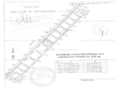 Teren intravilan 872 mp Domnesti