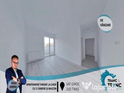 Apartament finisat la cheie cu 2 camere și balcon în Giroc(ID: 28091)