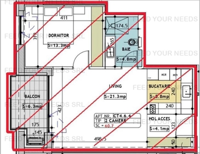 Apartament 2 camere One Cotroceni Park- finalizare decembrie 2023