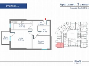 Apartament 2 camere In apropierea statiei de metrou Preciziei si Pacii