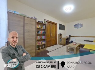 Apartament primitor cu 2 camere la Boul Rosu