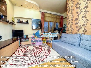 Inchiriere apartament 2 camere Natiunile Unite 2 camere tip duplex