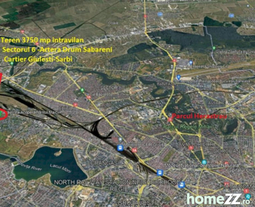 Teren Sectorul 6 - Giulesti Sarbi- Artera Drumul Sabareni