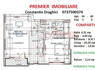 Metalurgiei - Postalionului - 2 camere - 66055 euro