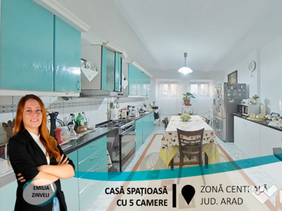 Casă spațioasă cu 5 camere,în zona Centrală(ID:28617)