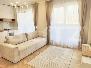 Apartament la cheie, totul nou, terasa de 15 mp, parcare, zona Terra