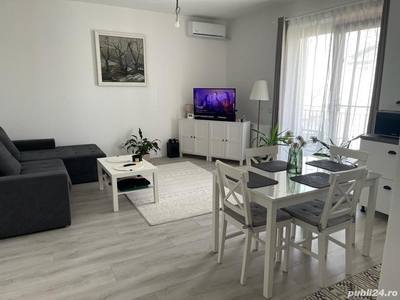 Proprietar, apartament 2 camere, mobilat-utilat, cu pod propriu 35mp, zona Esso Giroc
