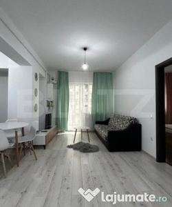 Apartament 2 camere tip studio, cu parcare, nelocuit