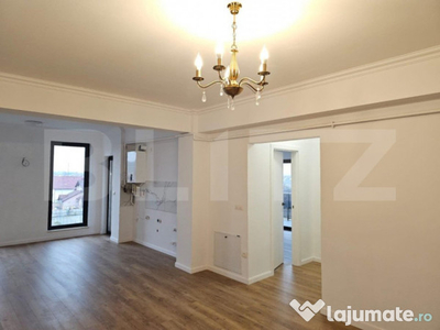 Apartament in bloc nou 2 dormitoare si living, 72 mp, etaj 3