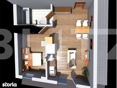 Apartament de 2 camere, 48 mp,bloc nou, zona Corneliu Coposu