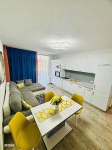 Apartament 3 camere , mobilat modern , etaj 1, geam la baie, Selimbar