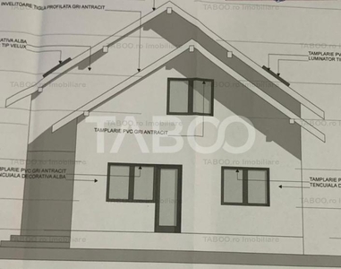 Casa individuaa zona linistita 130 mp teren 460 mp in Cisnadie Sibiu