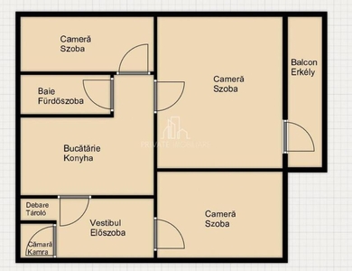 Apartament 3 Camere 55 Mp De Vanzare, Str Godeanu, Dambu Pietros