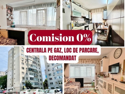 COMISION 0% - Apartament 2 camere cu centrala gaz si loc parcare