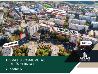 Spatiu Comercial Modern 360 Mp De Inchiriat, Bd Pandurilor, Zona Tudor