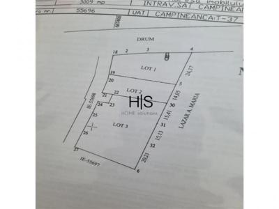 Loturi Teren Intravilan Campineanca, Toate Utilitatile, 20e mp