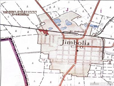 Jimbolia - Teren intravilan / Urban land - S=44000 mp - 2 F.S.(52 ml si 100 ml)