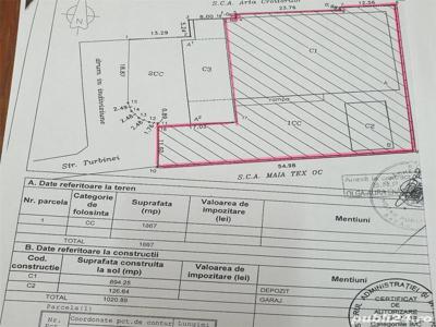 Spatiu productie + depozit + garaje