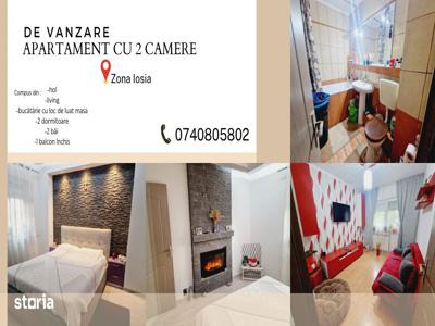 De vanzare- Apartament cu 2 camere, zona Iosia, Cazaban