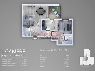 Apartament 2 camere Metalurgiei Grand Arena